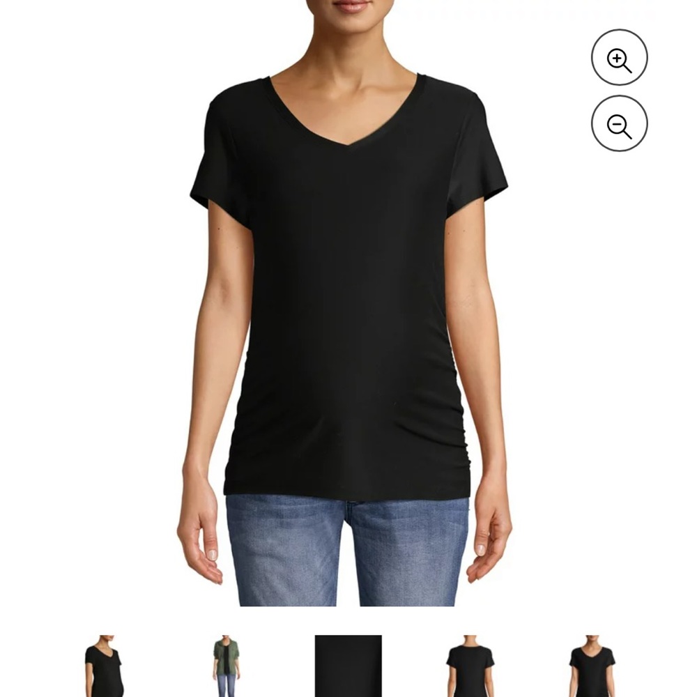 Maternity 3 basic t shirts - small